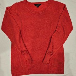 Dorothy Perkins Long Sleeve Pullover Sweater, Coral Rose, Size 6